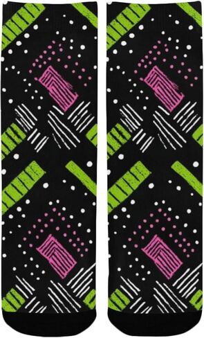 جوارب نيون جيو داش للمشي لمسافات طويلة - جوارب شتوية حرارية سميكة دافئة للأطفال الصغار للأولاد والبنات للمدرسة، والارتداء اليومي والأنشطة الخارجية in Kuwait