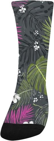 جوارب دارك تروبيكال بلوم للمشي لمسافات طويلة - جوارب شتوية حرارية سميكة دافئة للأطفال الصغار للأولاد والبنات للمدرسة، والارتداء اليومي والأنشطة الخارجية in Kuwait