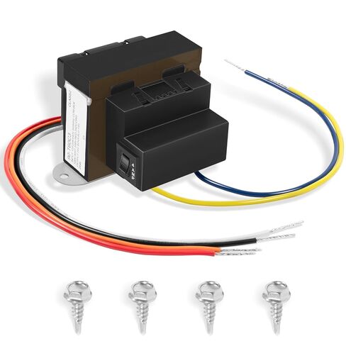 90-T60C3 24VAC 60-VA Foot Mount Class 2 Transformer for Industrial, Heating and Air Conditioning Controls Applications, Color Coded Primary Leads in Saudi Arabia