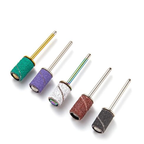 VALICLUD 1 Set Nail Polishing Bands for Manicure and Includes Sanding Rings with Mandrel Durable Nail Accessories for Home and Professional Use in Saudi Arabia