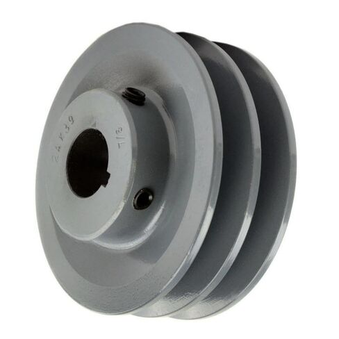2AK39 Cast Iron Dual Groove Pulley - for Masterdrive Mechanical Power Transmission Replacement 2AK39-7/8 - Cast Iron Pulley - 3.75" Belt A Section 4L Pulley fits 7/8" Shaft - Air Compressor Parts in Saudi Arabia