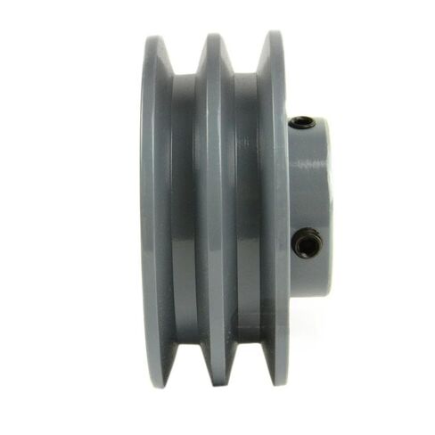 2AK39 Cast Iron Dual Groove Pulley - for Masterdrive Mechanical Power Transmission Replacement 2AK39-7/8 - Cast Iron Pulley - 3.75" Belt A Section 4L Pulley fits 7/8" Shaft - Air Compressor Parts in Saudi Arabia
