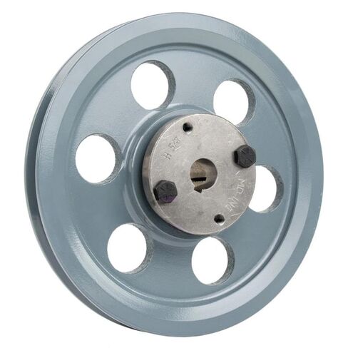 AK69H/H5/8 Cast Iron 6.75" Single Groove Pulley Belt A Section 4L with 5/8" Sheave Bushing - for Masterdrive Mechanical Power Transmission Replacement - Heavy Duty Industrial Pulley - Gray in Saudi Arabia
