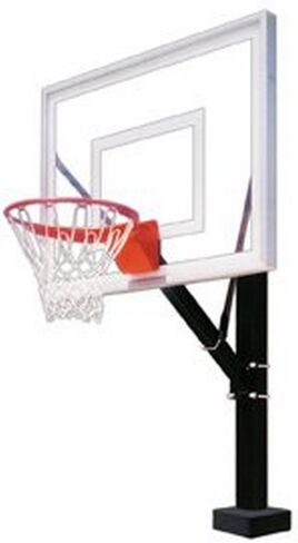 First Team HydroSport III Stainless Steel-Acrylic Fixed Poolside Basketball System44; Purple in Saudi Arabia