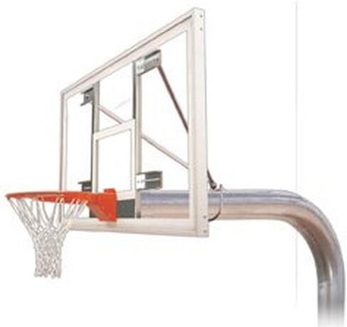 First Team Tyrant Supreme Steel-Acrylic In Ground Fixed Height Basketball System44; Kelly Green in Saudi Arabia