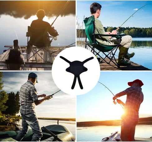 Fishing Seat Cushion, Thickened Butt Pad, Wearable Seat Cushion with Adjustable Strap & Breathable Mesh Waist Support Padding for Boat Lake Ice Fishing Outdoor Sports in Saudi Arabia