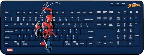 Marvel Spider-Man Badge Wireless USB Keyboard in Kuwait