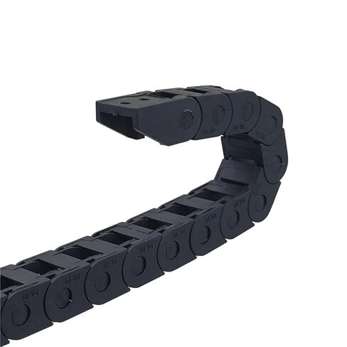 R18 10x10 10x15 10x20 Cable Chains Bridge Type Non-Opening Plastic Towline L 1m(10X20 mm) in Saudi Arabia