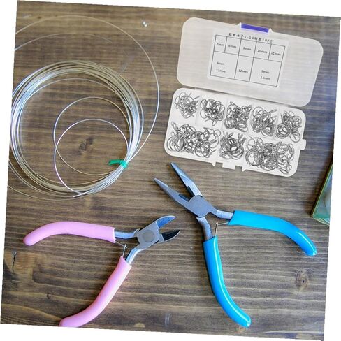 Cabilock 2pcs Manganese Steel Spring Hose Clamps, Automotive and Motorcycle Line Hose Clips, Small Elastic Wire Spring Clips for Fuel and Vacuum Pipes in Saudi Arabia