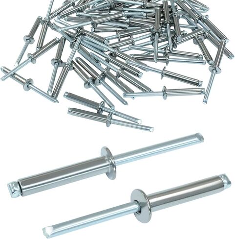 60Pcs Stainless Steel Blind Rivets, 3/16" x 1" Tri-Fold Exploding Pop Rivets, Tri Grip Mandrel Assortment in Saudi Arabia
