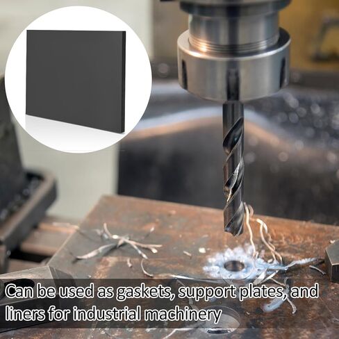 قطعة واحدة مقاس 11 بوصة × 15 بوصة × 1/2 بوصة من صفائح الباكليت الفينولية والراتنجات المغلفة وألواح مسطحة من PCB للتركيبات الكهربائية والإلكترونية، والأعمال اليدوية والحرف اليدوية (أسود) in Kuwait