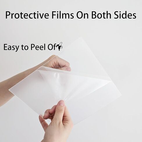 عبوتان من ألواح زجاج شبكي مقاس 14 بوصة × 14 بوصة مقاس 6 مم (1/4 بوصة) من صفائح الأكريليك الشفافة السميكة مع طبقة واقية لتصميم إطار الصورة الفني، والحرف اليدوية، واللافتات، والعرض، والمشروعات المنزلية in Kuwait