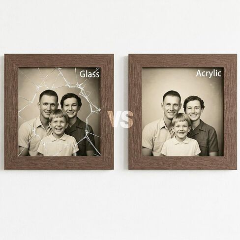 عبوتان من ألواح زجاج شبكي مقاس 14 بوصة × 14 بوصة مقاس 6 مم (1/4 بوصة) من صفائح الأكريليك الشفافة السميكة مع طبقة واقية لتصميم إطار الصورة الفني، والحرف اليدوية، واللافتات، والعرض، والمشروعات المنزلية in Kuwait