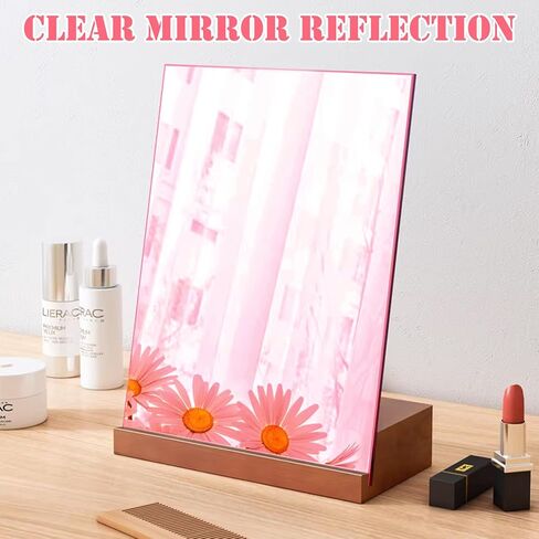 JMIATRY 4 Pack Pink Mirror Acrylic Sheet 1/8 Thick Translucent Mirror Acrylic Sheet 16x12 Inch Plastic Mirror Sheets Pink Plexiglass Sheet Square Board for Signs, Lighting, DIY Crafts in Saudi Arabia