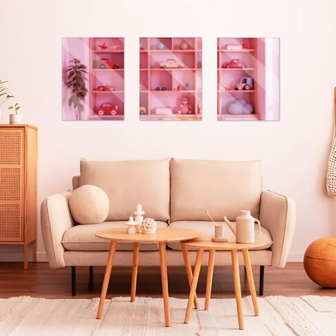 JMIATRY 4 Pack Pink Mirror Acrylic Sheet 1/8 Thick Translucent Mirror Acrylic Sheet 16x12 Inch Plastic Mirror Sheets Pink Plexiglass Sheet Square Board for Signs, Lighting, DIY Crafts in Saudi Arabia