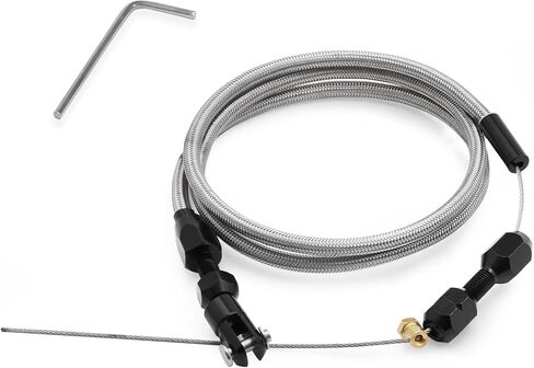 كابل خنق LS 36 بوصة ، متوافق مع شيفروليه LS1 Engine 1997-2007 ، 4.8L 5.3L 5.7L 6.0L ، LS SWAP FUEL LINE. in Kuwait