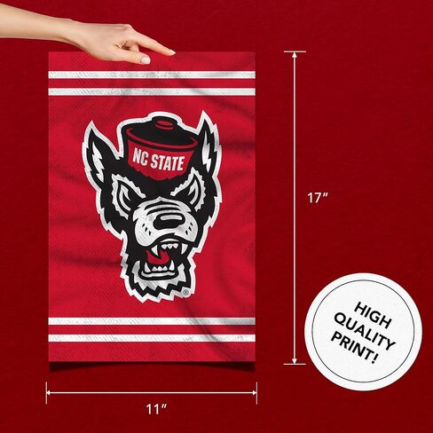 Desert Cactus North Carolina State University Poster NCSU Wolfpack NC State 11 x 17 Inch Room Office Décor Decoration Official Fan Gear (11x17,Version 3) in Saudi Arabia