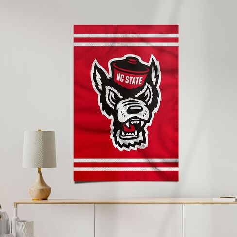 Desert Cactus North Carolina State University Poster NCSU Wolfpack NC State 11 x 17 Inch Room Office Décor Decoration Official Fan Gear (11x17,Version 3) in Saudi Arabia