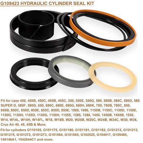Rebuild/Repair Seal kit for Case 580E 580SE 580SD Whole Machine Hydraulic Cylinder Seals Kit G109456 & G109417 & G109423 & G109452 & G109460 & G109504, Boakhoe Loader Bucket Hydraulic Cylinders in Saudi Arabia