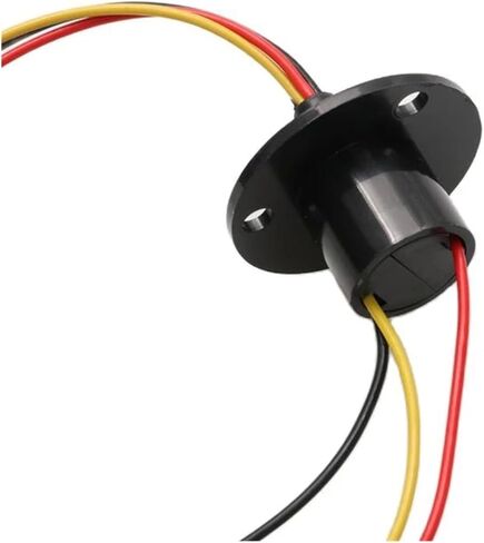 1pc Wind Power Slip Ring 10A 22mm Diameter 2/3/4/6/8 Channel Wire Slip Ring with Flange(Dia 22mm 8CH 10A) in Saudi Arabia