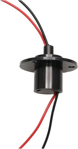 1pc Wind Power Slip Ring 10A 22mm Diameter 2/3/4/6/8 Channel Wire Slip Ring with Flange(Dia 22mm 8CH 10A) in Saudi Arabia