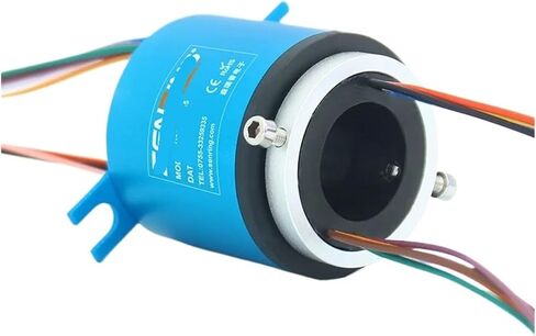 Inner Hole Slip Ring Hole Size 20mm Outer Diameter 42mm 6/12 Circuit 5A Signal Transmission 250RPM(6 Circuits 5A) in Saudi Arabia