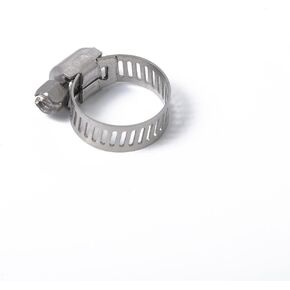 10PCS 304 Stainless Steel Worm Gear Hose Clamps 13-19MM+Cut-To-Fit 11.5 FT Metal Strap Large Adjustable Band Duct Pipe Metal Clamp Strapping+10 Fasteners +2Wrench