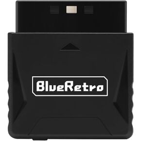 RetroScaler PS2/PS1 Mini Wireless Controller Adapter - Supports PS2/PS1 Game Console, Compatible with PS3/PS4/PS5, Xbox One S, Series X/S, Switch Pro Bluetooth Controllers
