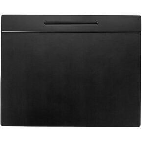 Rolodex Wood Tones Collection Desk Pad, Black (62540)
