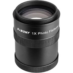 SVBONY SV209 Field Flattener, 0.8X Focal Reducer, Corrects The Field Curvature and a Wider Field of View, Telescope Accessories for SV550 122mm APO Refractor Telescope