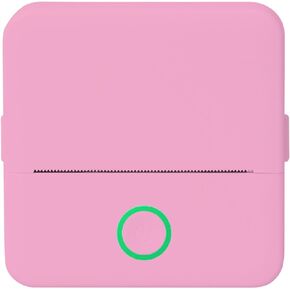 Wireless Mini Portable Thermal Printer Label Maker, Paper Included for Android and iOS Phone - Black