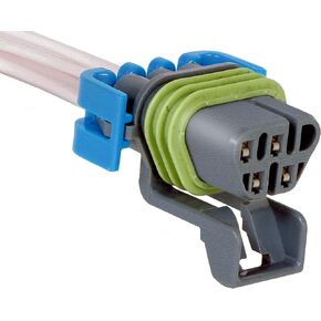 ACDelco GM Original Equipment PT1417 4-Way Female Gray Multi-Purpose Pigtail