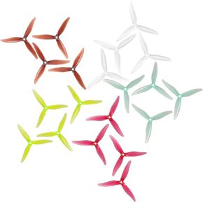 GEMFAN Hurricane 51366 MKC Rev3d 5.1X2.8X3 3-Blade PC Propeller 3-Blades Props for FPV Racing Drone Quadcopter Frame Kit 20 pcs 10CW 10CCW
