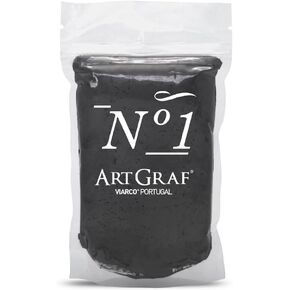 Art Graf Water Soluble Graphite Kneadable Drawing Putty 150g Package, Grey