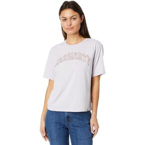تي شيرت Carhartt رجالي فضفاض خفيف الوزن بأكمام قصيرة برسومات Carhartt
