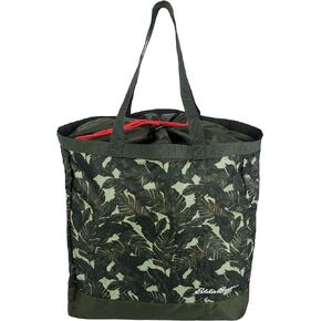 Eddie Bauer Stowaway Packable 25l Cinch Tote with Adjustable Cord-Lock Closure and Exterior Slip Pocket