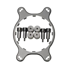 Cool Water Series Kit, CPU Cooling Fans Bracket, Cool Water Series Accessories Kit Radiator Stand System Mounting Heatsink Holder Back Plate