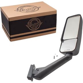 Brock Replacement Passenger Manual Side View Door Mirror Compatible with 2003-2009 Kodiak Topkick Truck 25886101