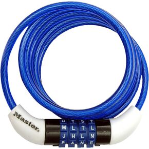 Master Lock 8152DASTWD Preset Word Combination Cable , Yellow