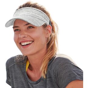 Women Sun Sport Visor Hats for Running,Tennis,Golf - Adjustable & Lightweight
