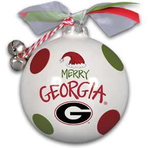 Magnolia Lane 20166 University of Georgia Santa Hat Ornament in Saudi Arabia