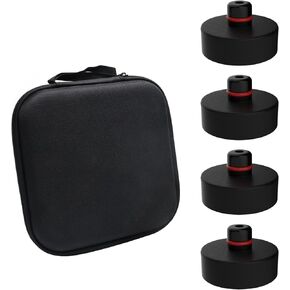 Jack Pads Compatible with Tesla Model 3/Y/S/X,2016-2024 Jack Rubber Pad with Storage Case (4 PCS)