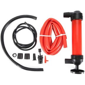 Etopar Portable Manual Car Siphon Pump Fuel Gas Transfer Oil Liquid Hand Air Pumps Kit Water Gasoline compressor Hose Change