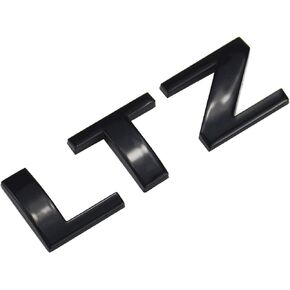 Aimoll Replacement for LTZ Letter Nameplate Emblem, Badge for 2008-2015 (1pc Black)