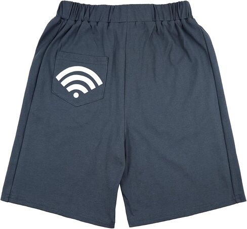 Little Bitty Toddler Boy Summer Shorts Sets Casual CrewNeck Short Sleeve Shirt and Active Shorts Two Pieces Outfits for Kids in Saudi Arabia