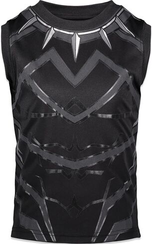 Marvel Avengers Spider-Man Black Panther Tank Top and Mesh Shorts Toddler to Big Kid in Saudi Arabia
