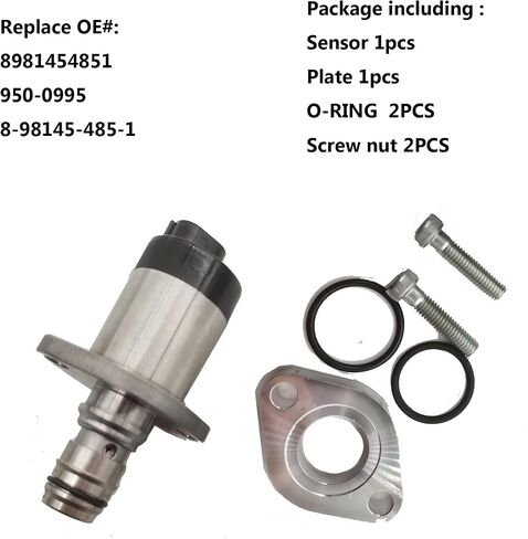 8981454851 منظم ضغط الوقود 950-0995 مجموعة إصلاح صمام التحكم بالشفط SCV تناسب Isuzu NPR NQR NRR 2007-2010 4HK1 5.2L محرك السكك الحديدية المشتركة (8-98145-485-1، مجموعة صمامات SCV) in Kuwait
