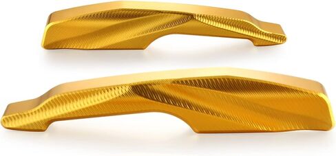 دراجة نارية CNC المقعد الخلفي المقعد الخلفي الركاب انتزاع السكك الحديدية مقبض مسند الذراع تقليم لهوندا جروم 125 MSX125 MSX 125 M3 2014-2015 - ذهبي in Kuwait