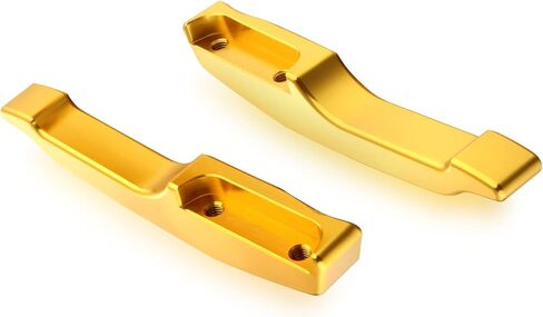 دراجة نارية CNC المقعد الخلفي المقعد الخلفي الركاب انتزاع السكك الحديدية مقبض مسند الذراع تقليم لهوندا جروم 125 MSX125 MSX 125 M3 2014-2015 - ذهبي in Kuwait