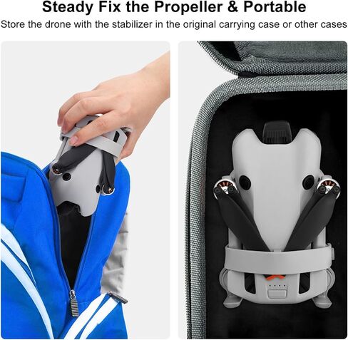 واقي المروحة Mini 4 Pro + المراوح + ملحقات ساق معدات الهبوط + حزام حامل المراوح لملحقات DJI Mini 4 Pro in Kuwait